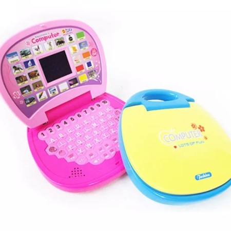 Educational Toys- Kids Learning Mini Laptop Toy with LED Display and Music