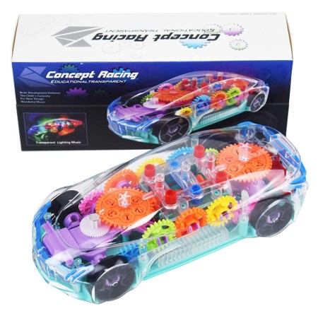 Original China Transparent Musical Lighting Car